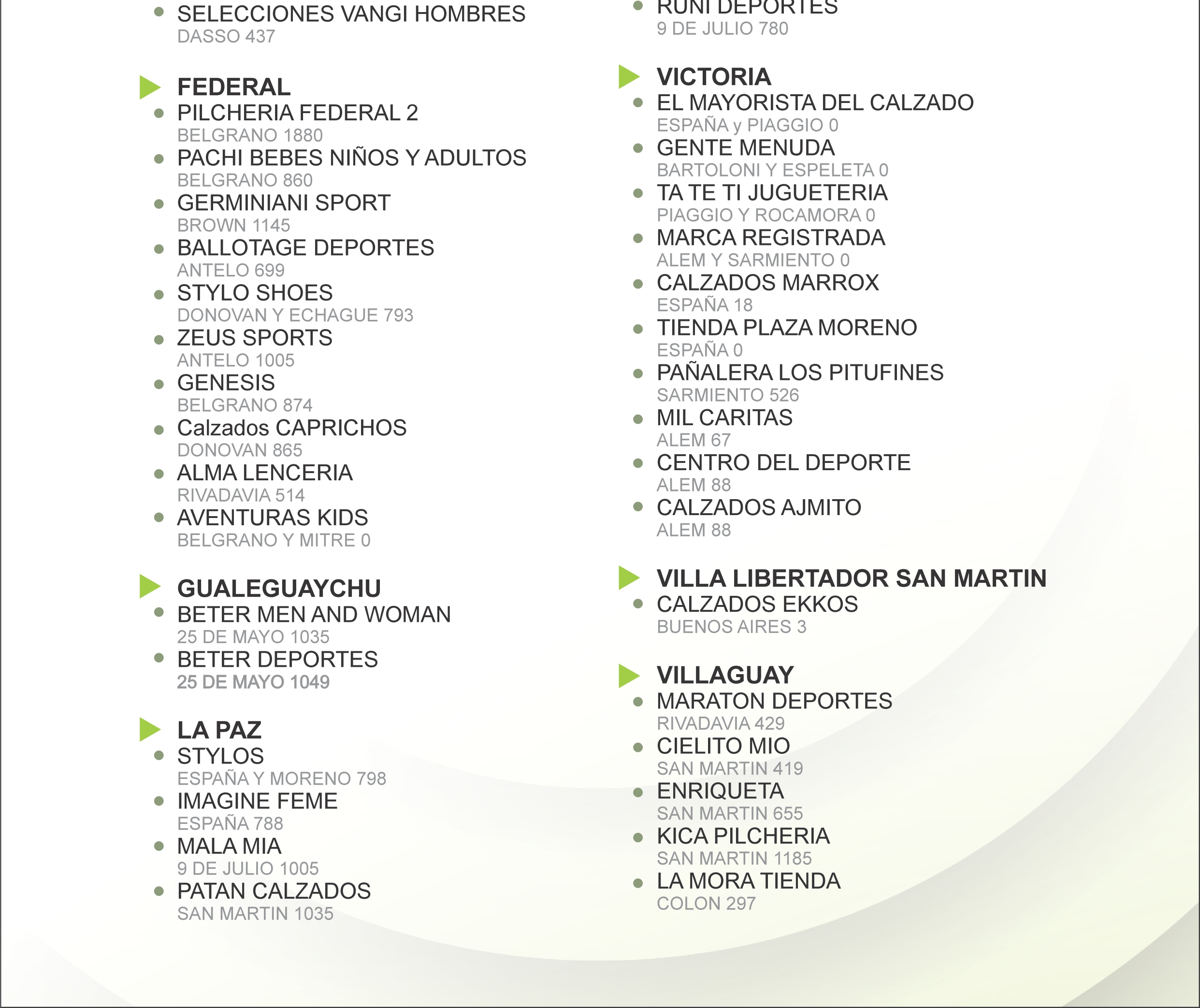 Promoción viernes supermercados
