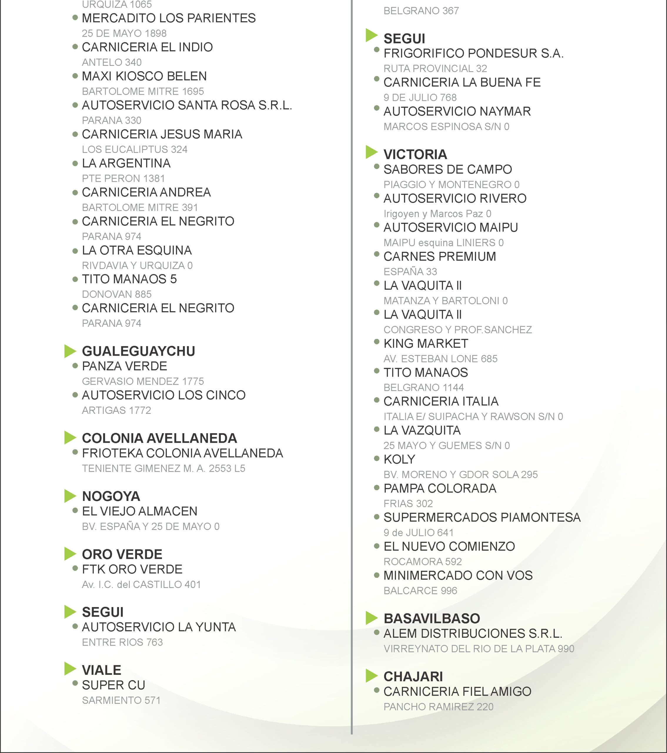 Promoción lunes supermercados
