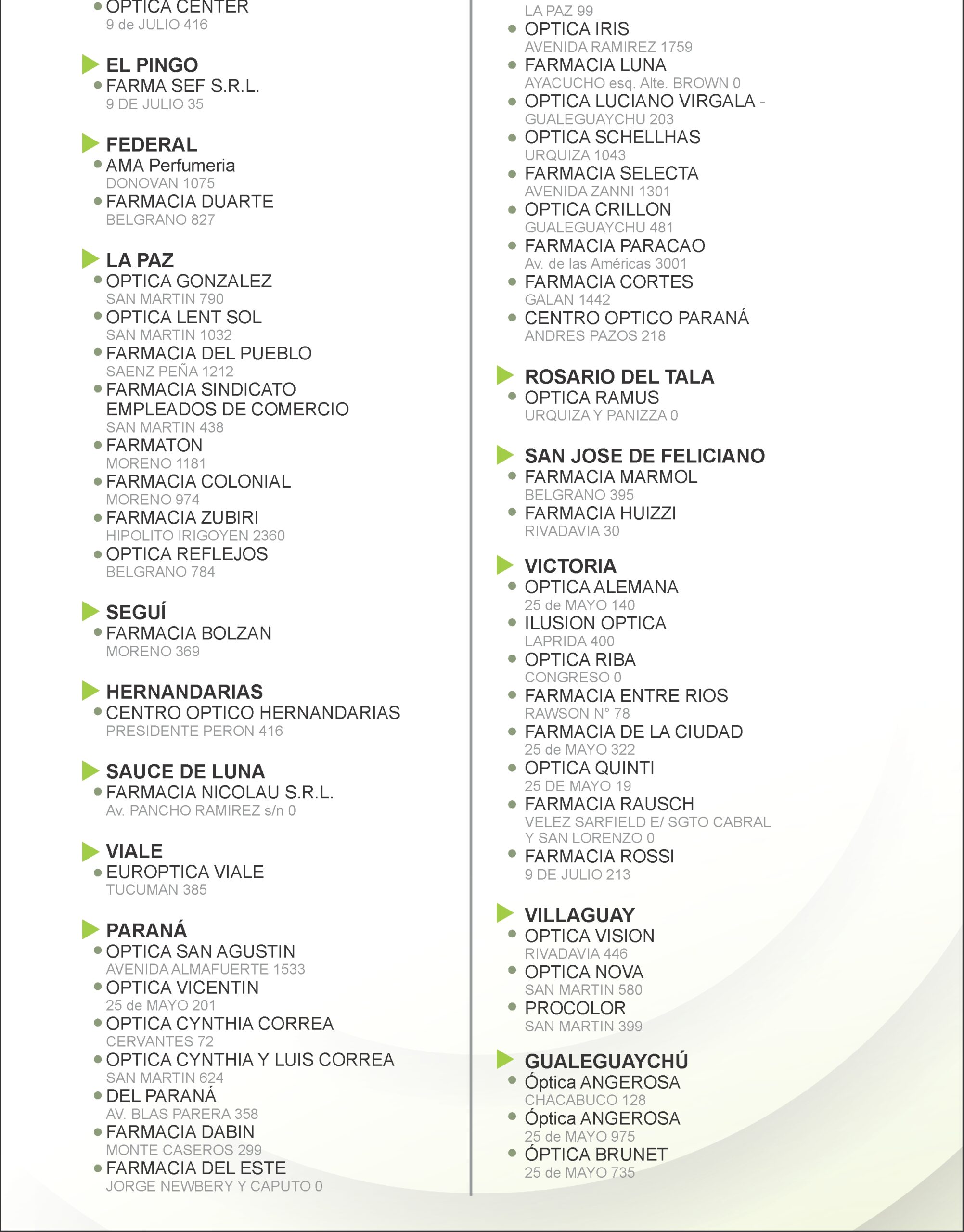 Promoción lunes supermercados